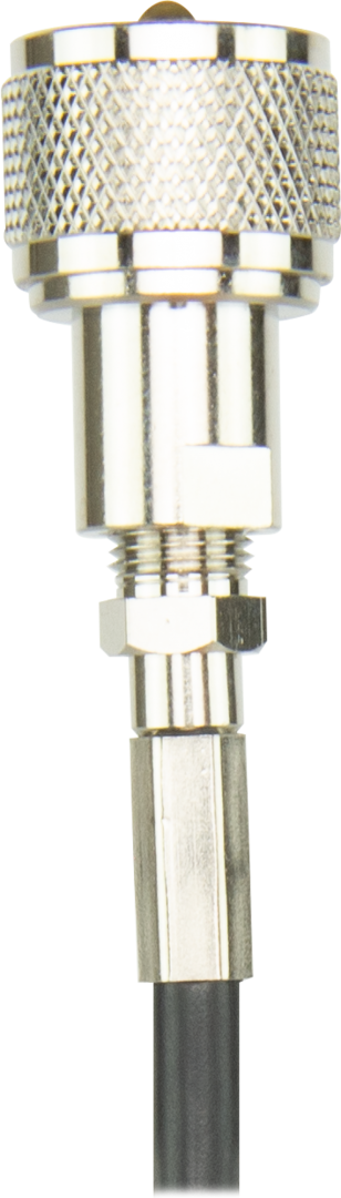 GME Universal Antenna Base With Low Loss Foam Coax & Pl259 - ABL001