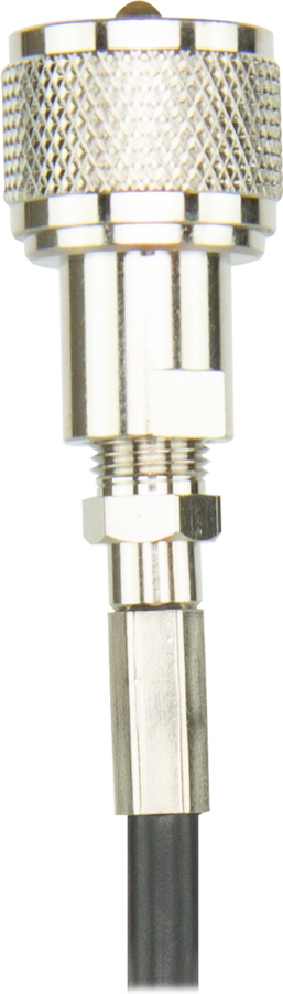 GME UNIVERSAL ANTENNA BASE WITH LOW LOSS FOAM COAX & PL259 ABL001