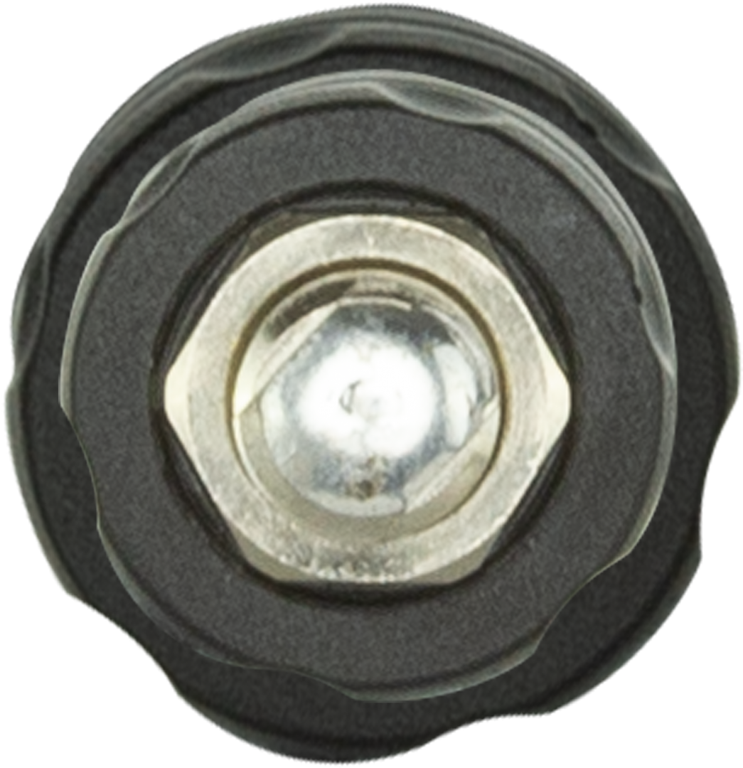 GME Elevated Feed Base With 4.5M Low Loss Foam Coax - Stainless Steel - ABL017