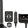 GME MAGNETIC ANTENNA BASE WITH LEAD & PLUG - AE4026