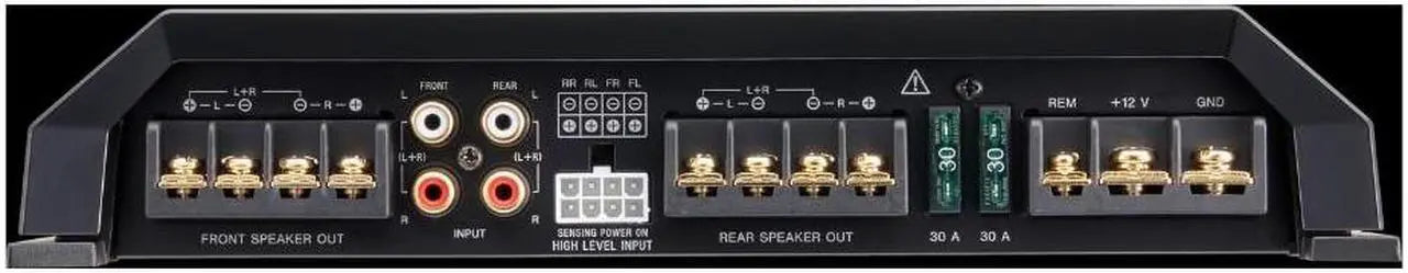 SONY 4-Channel Class AB High Resolution MOSFET Car Audio Stereo Amplifier-XMGS4