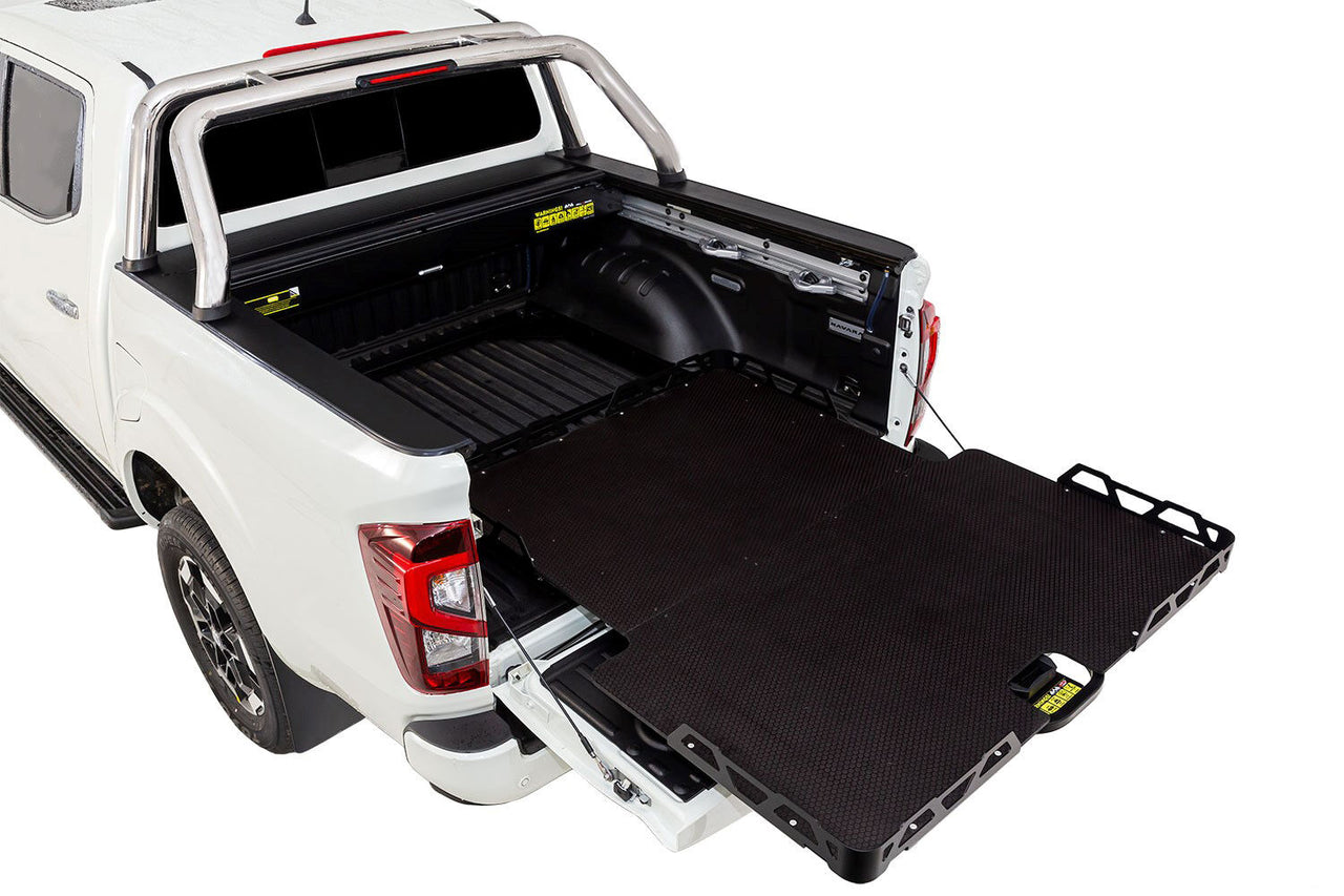 HSP 4X4 Load Slide for 2026+ NISSAN NAVARA D27 Dual Cab – Heavy Duty Sliding Tray – 250kg Capacity – 75% Extension – AND3