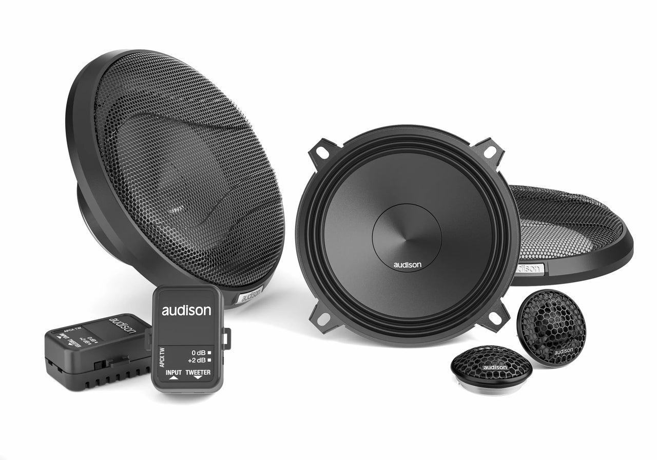 AUDISON Prima Line - 5" 2-Way 4 Ohm Component Speakers - Pair (Apk 130)