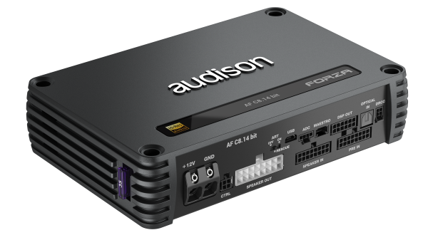 AUDISON Forza Line - 8 Channel 1120W D-Class Amplifier With 14 Channel Dsp (Af C8.14 Bit)