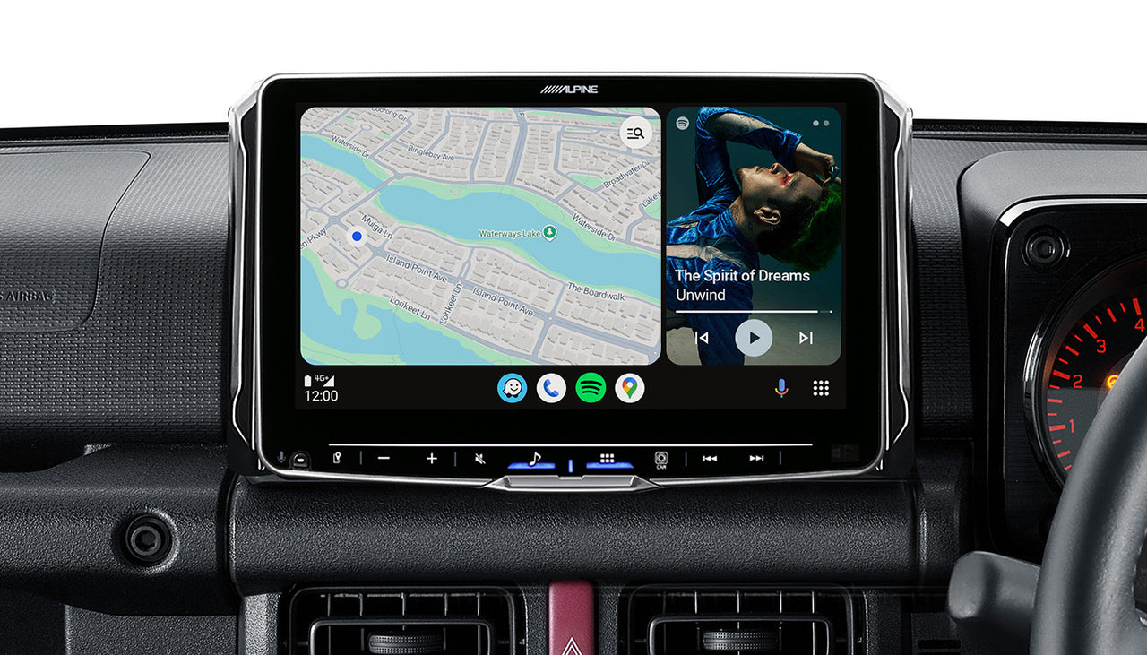 ALPINE JIMNY 9” HALO SOLUTION PREMIUM INFOTAINMENT SOLUTIONS FOR SUZUKI JIMNY-JIMNY23-F509A (IN STORE PICK-UP ONLY)