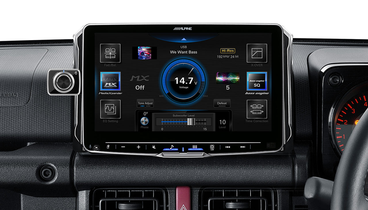 ALPINE JIMNY 9” HALO SOLUTION PREMIUM INFOTAINMENT SOLUTIONS FOR SUZUKI JIMNY-JIMNY23-F509A (IN STORE PICK-UP ONLY)