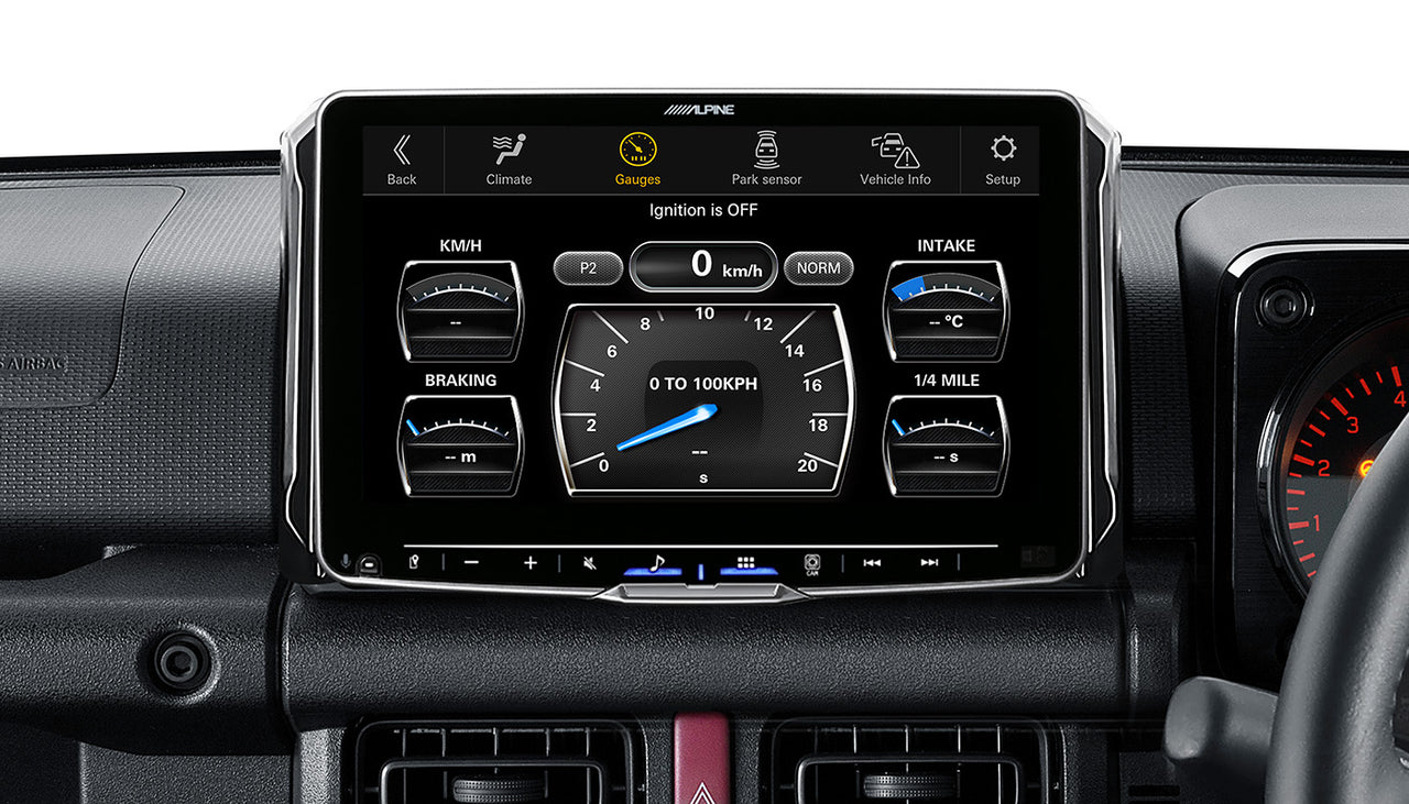 ALPINE JIMNY 9” HALO SOLUTION PREMIUM INFOTAINMENT SOLUTIONS FOR SUZUKI JIMNY-JIMNY23-F509A (IN STORE PICK-UP ONLY)