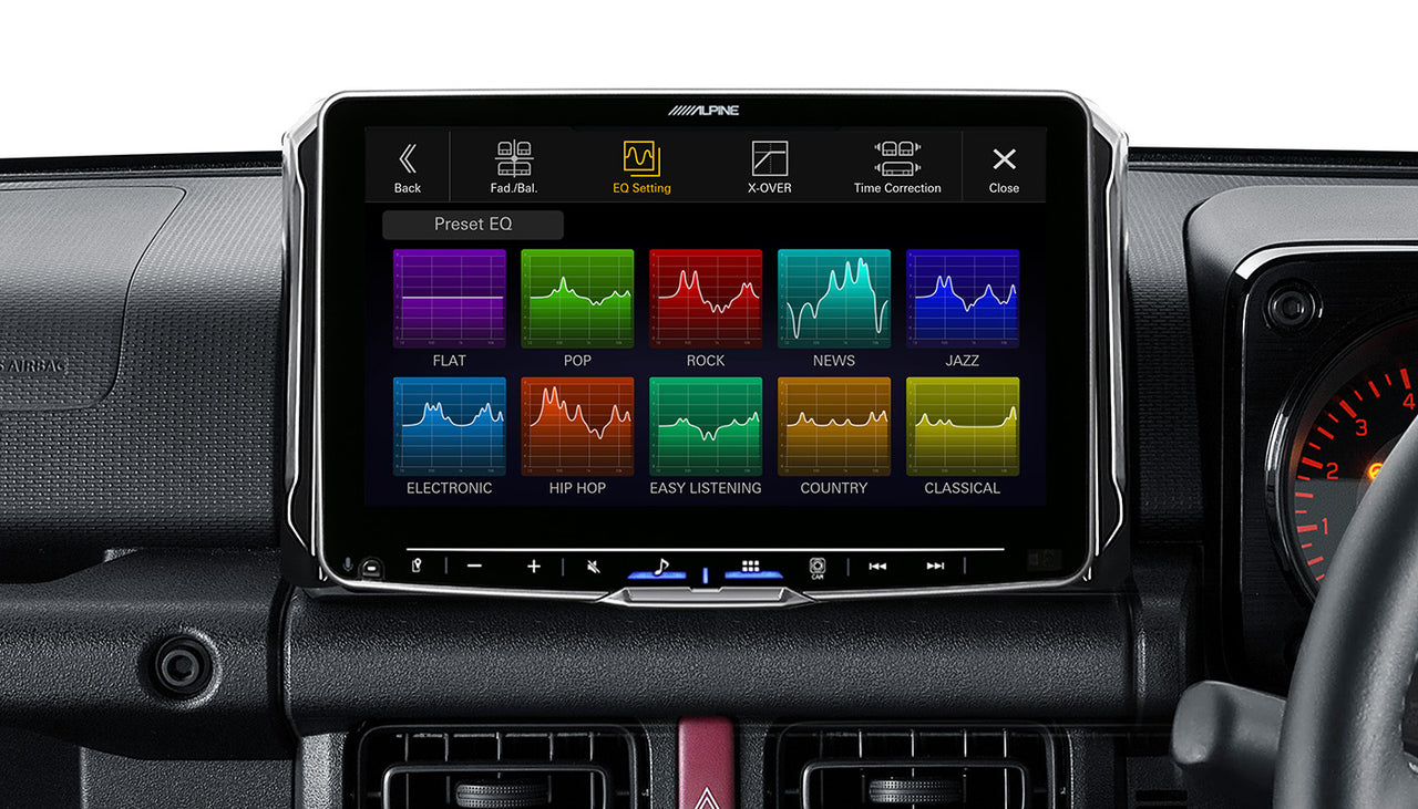 ALPINE JIMNY 9” HALO SOLUTION PREMIUM INFOTAINMENT SOLUTIONS FOR SUZUKI JIMNY-JIMNY23-F509A (IN STORE PICK-UP ONLY)