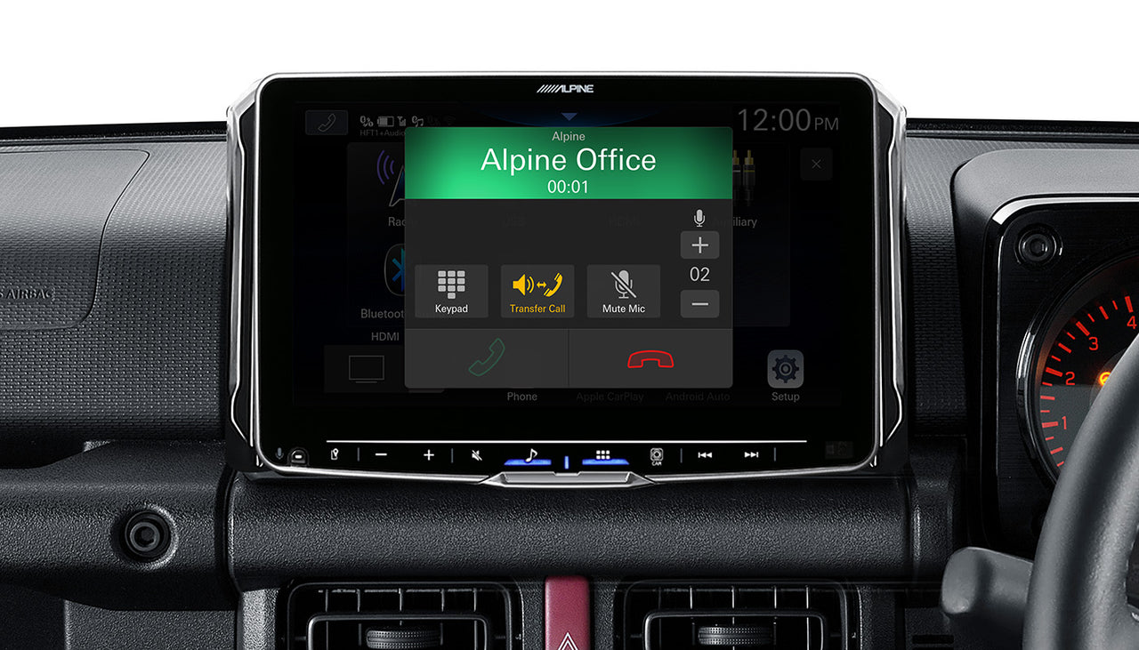 ALPINE JIMNY 9” HALO SOLUTION PREMIUM INFOTAINMENT SOLUTIONS FOR SUZUKI JIMNY-JIMNY23-F509A (IN STORE PICK-UP ONLY)