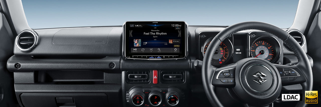 ALPINE JIMNY 9” HALO SOLUTION PREMIUM INFOTAINMENT SOLUTIONS FOR SUZUKI JIMNY-JIMNY23-F509A (IN STORE PICK-UP ONLY)