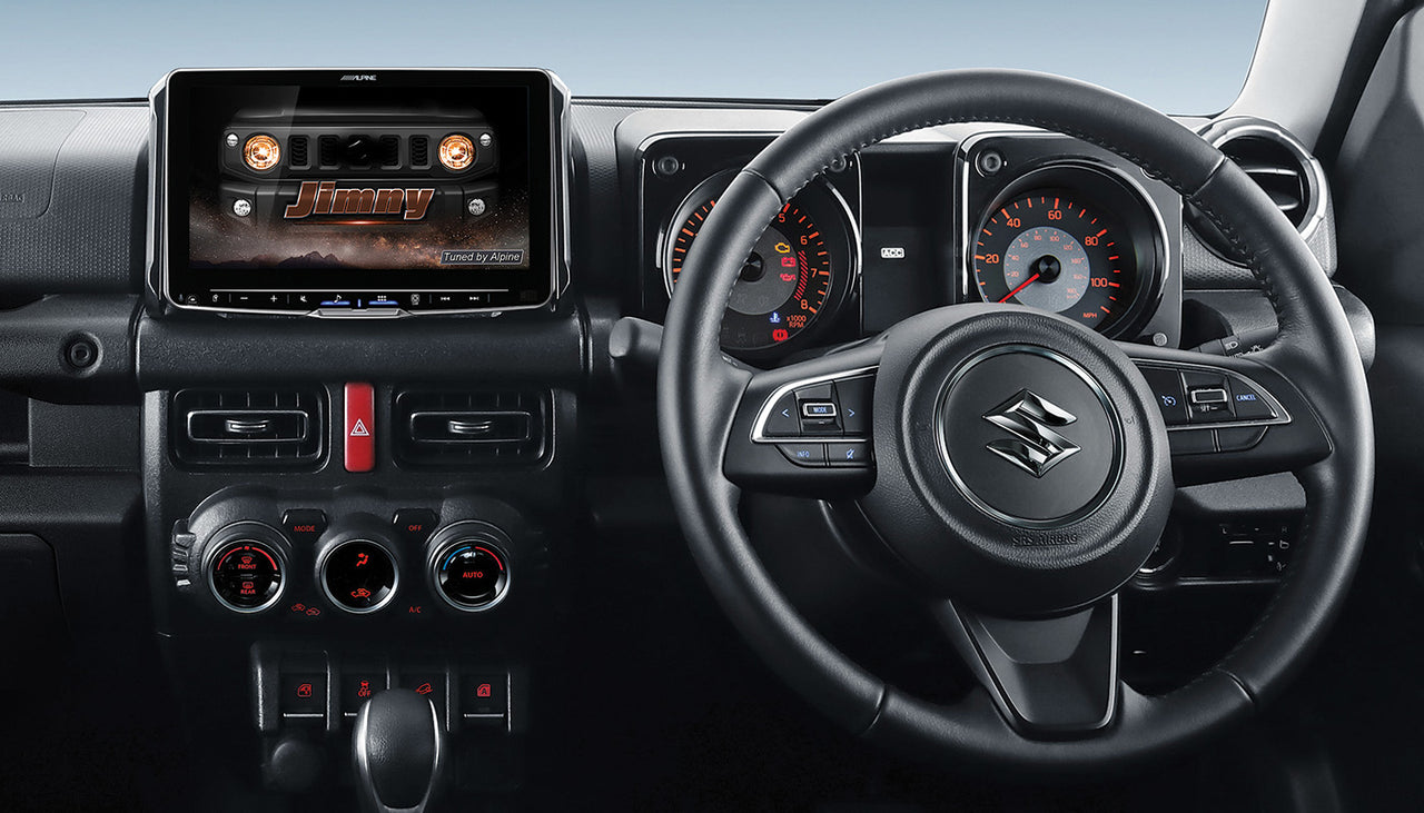 ALPINE JIMNY 9” HALO SOLUTION PREMIUM INFOTAINMENT SOLUTIONS FOR SUZUKI JIMNY-JIMNY23-F509A (IN STORE PICK-UP ONLY)