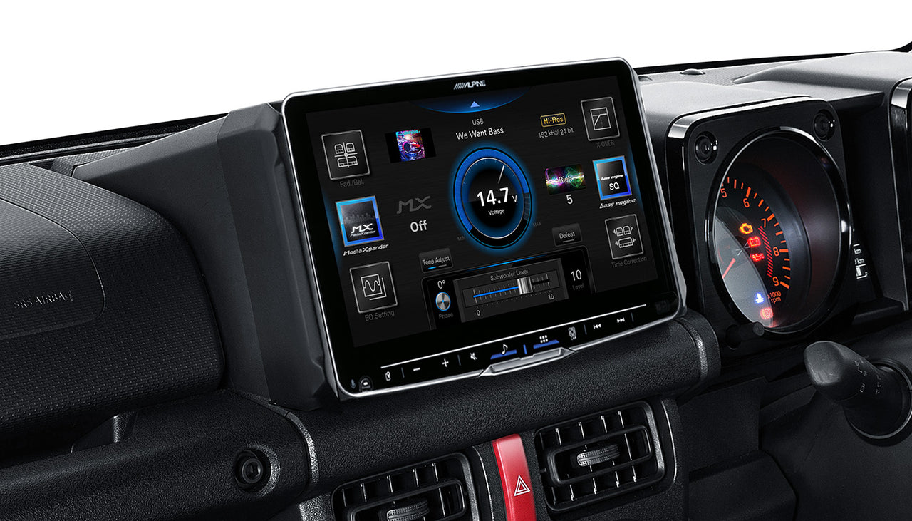 ALPINE JIMNY 9” HALO SOLUTION PREMIUM INFOTAINMENT SOLUTIONS FOR SUZUKI JIMNY-JIMNY23-F509A (IN STORE PICK-UP ONLY)