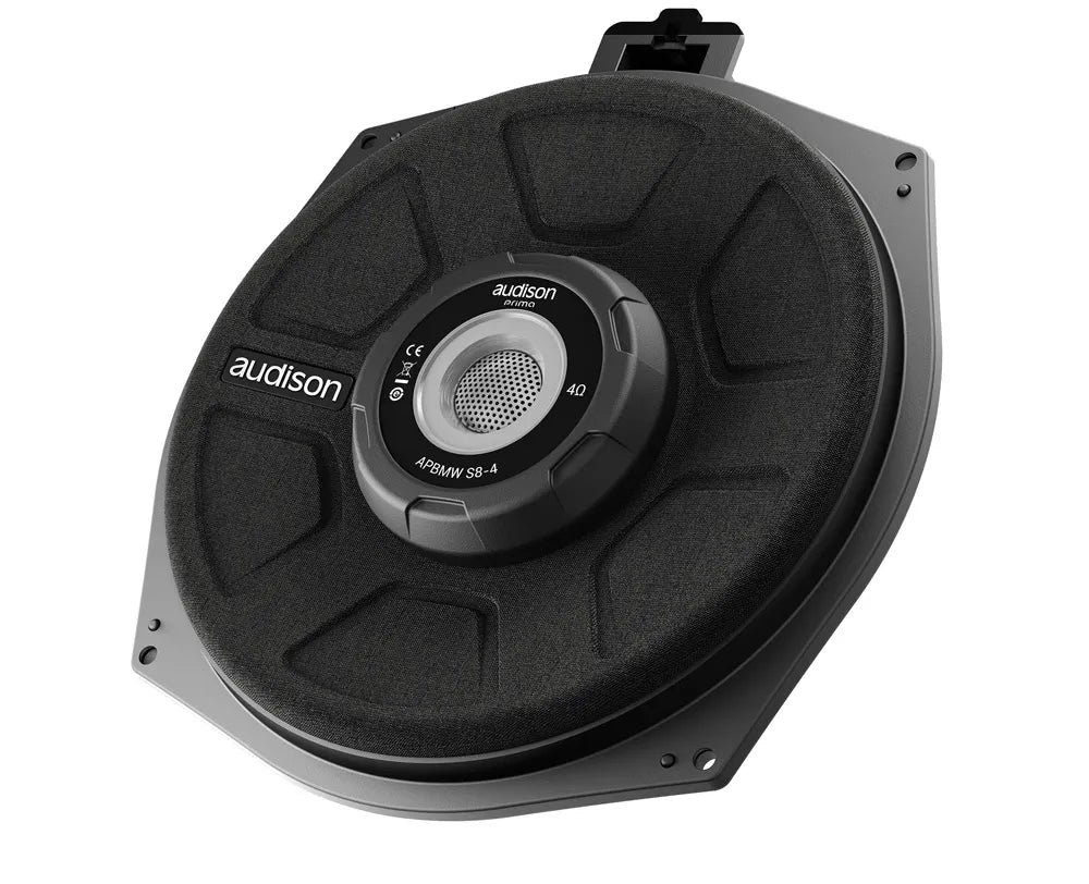 AUDISON Prima Line - 8" 300W 2 Ohm Subwoofer To Suit Bmw / Mini (Apbmw S8-2.2)