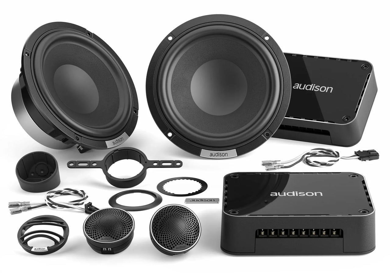 HERTZ Voce Ii - 6.5" 2-Way 4 Ohm Component Speakers - Pair (Avk 6 P Ii)