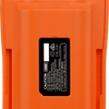 GME 2600MAH LI-ION BATTERY PACK - SUIT TX6160 - BLAZE ORANGE  -BP026O