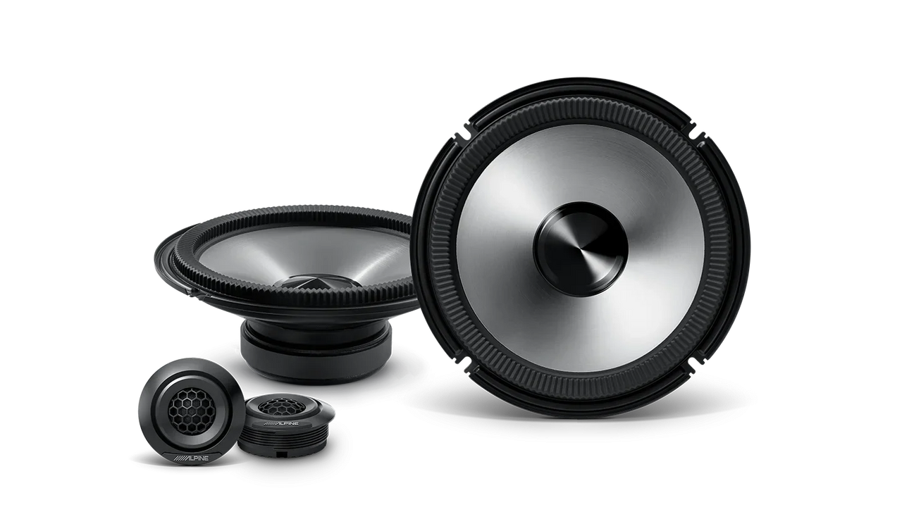 Alpine BassRev 8″ 2-Way Audio Component Speaker System BRV-S80C