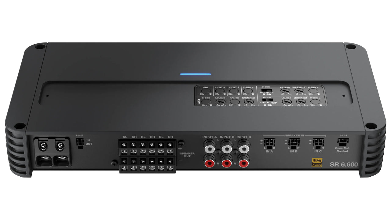 AUDISON Sr Line - 6 Channel 1120W D-Class Amplifier (Sr 6.600)