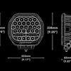 LIGHTFORCE BEAST 3 MODE LED DRIVING LIGHT-BEAST230PK