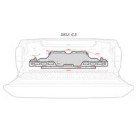 HSP LOAD SLIDE SUITS DUAL CAB COLORADO RG - 2012+ -C3