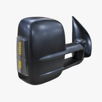 CLEARVIEW Electric Black Classic Towing Mirrors For Lexus LX 470 1998-2007 CVT-TL-100S-IEB