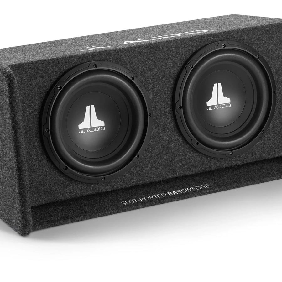 JL Audio Cp210-W0V3 Dual 10W0V3 Basswedge, Ported, 2 Ω