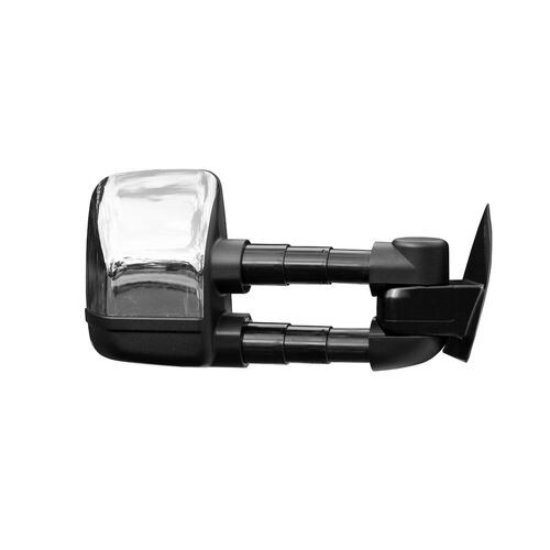 CLEARVIEW Chrome Next Gen Towing Mirrors Heat, Camera, Power-Fold, BSM, Auto Tilt, Puddle Lights, Indicators - Cat 6, Electric Toyota LandCruiser 300 Series VX 2021 - Current-CVNG-TL-300S-HVFSYJEC