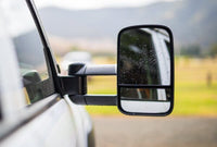 CLEARVIEW Electric Black Classic Towing Mirrors For Lexus LX 470 1998-2007 CVT-TL-100S-IEB