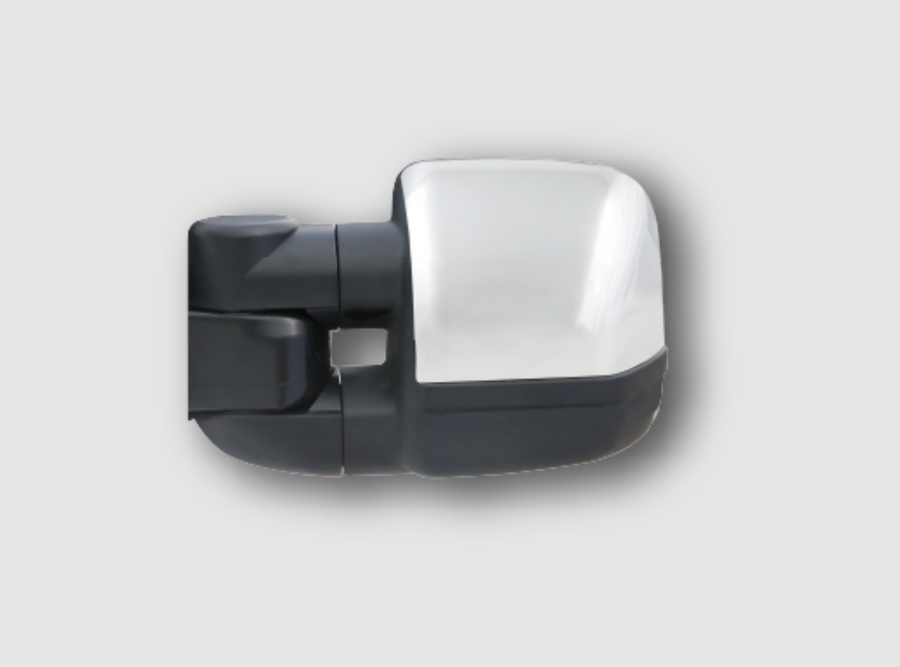 CLEARVIEW BLACK COMPACT TOWING MIRRORS HEAT, INDICATORS, ELECTRIC HOLDEN TRAILBLAZER 2016 - 2020-CVC-HI-DC2012-HIEB