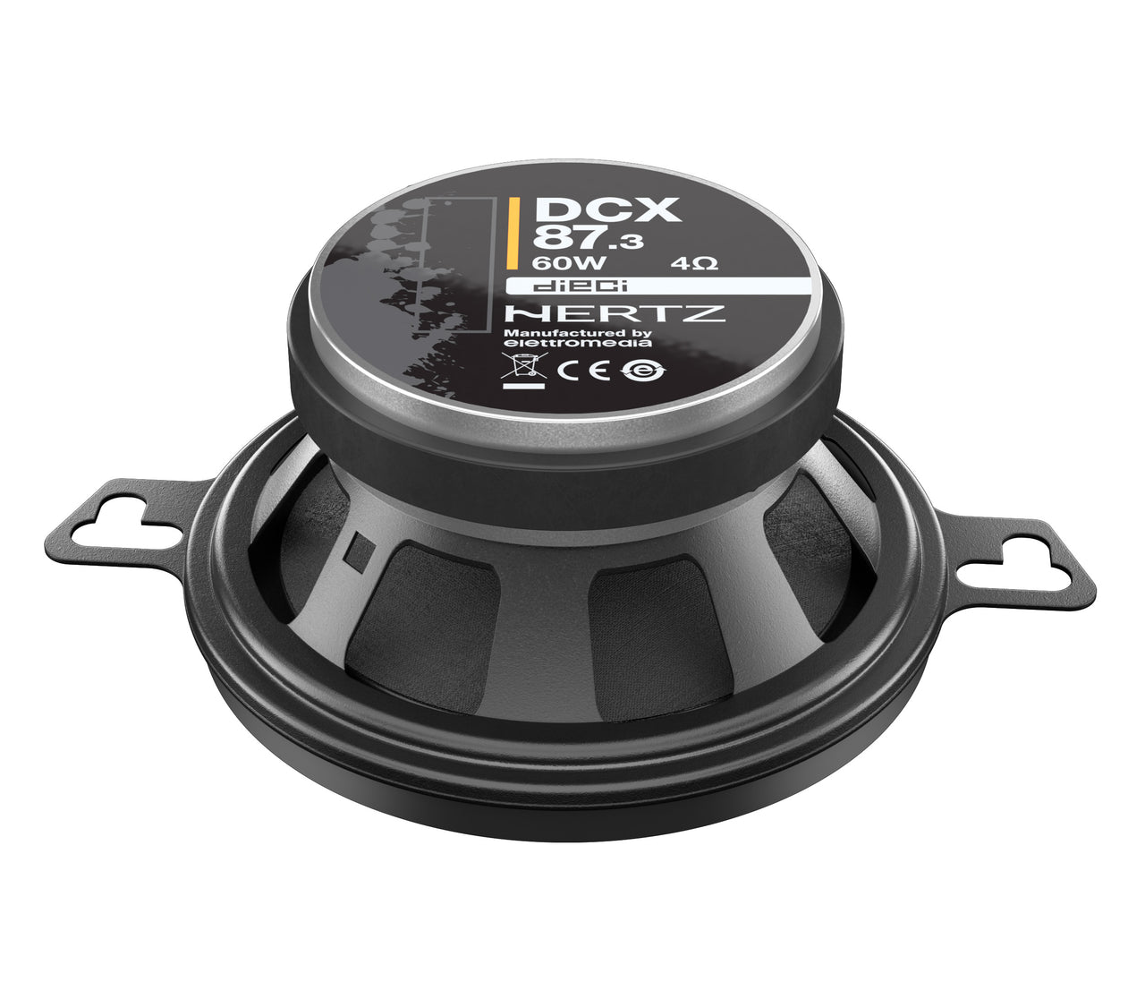 HERTZ Dieci 3.5" 2-Way Coaxial Speaker - Pair (Dcx 87.3)