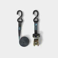 Americas Garage Rachet Straps, Black, Set of 2 by DECKED DKD-A0088-RSTP-BLK