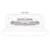 HSP LOAD SLIDE SUITS DUAL CAB D-MAX GEN 3 MY2021+ -DM3