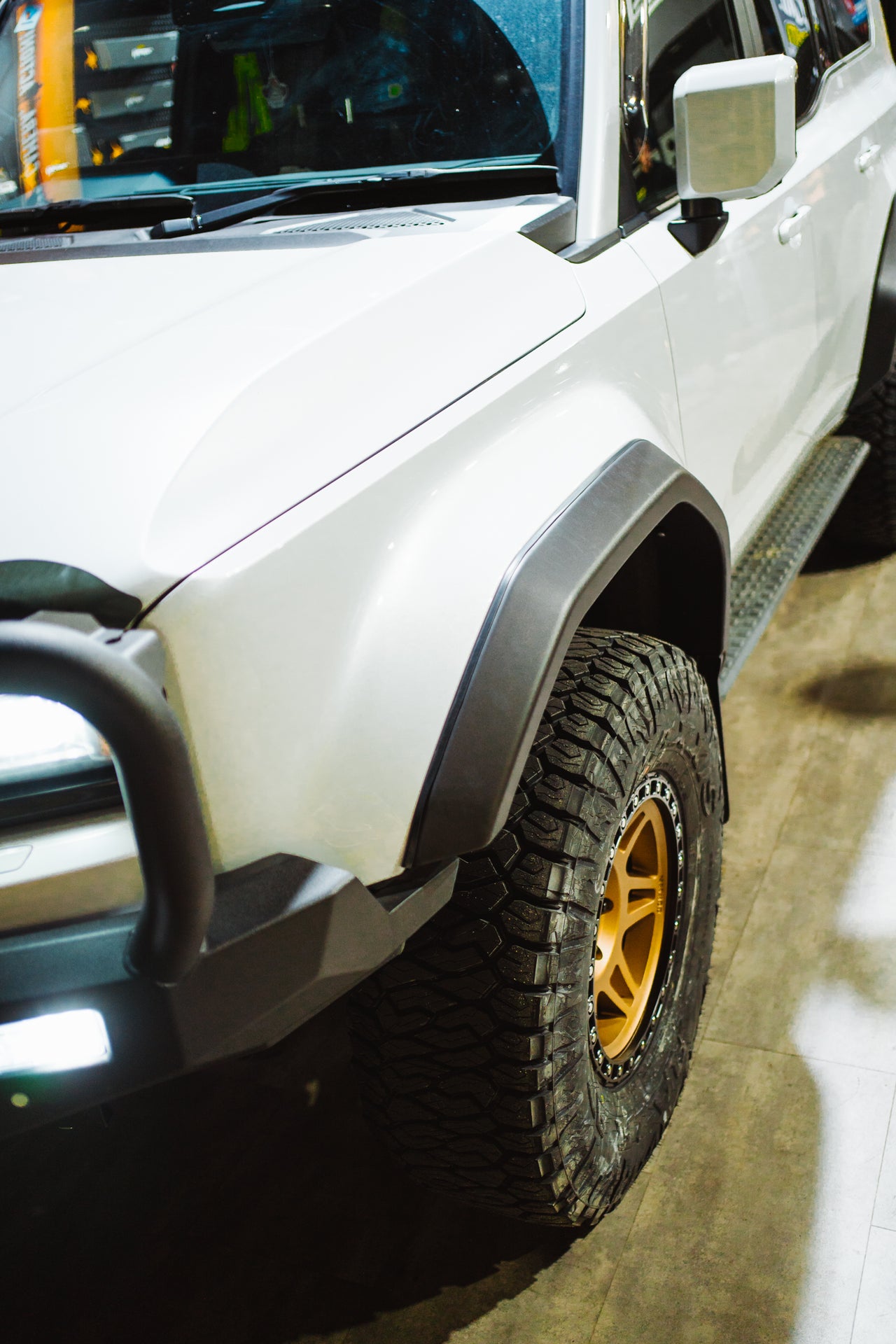 WOLVERINE LAND CRUISER 250 PRADO SERIES FLARE & MUDFLAP KIT (FULL-SET) - WF250PRADO