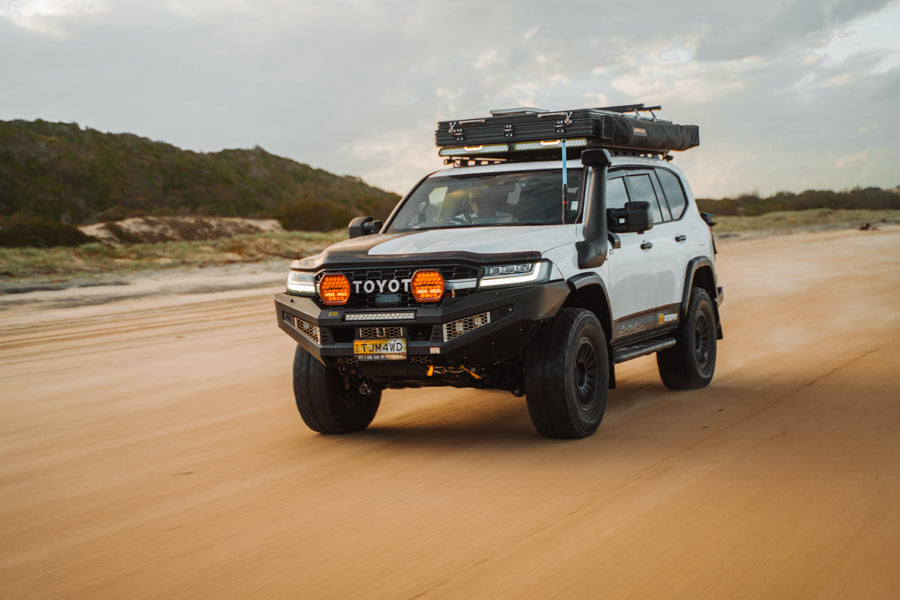 WOLVERINE LAND CRUISER 300 SERIES GR FLARE KIT WITH MUDFLAPS (FULL-SET) - WF300GRMF
