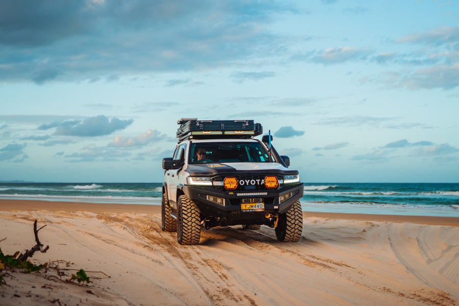 WOLVERINE LAND CRUISER 300 SERIES GR FLARE KIT WITH MUDFLAPS (FULL-SET) - WF300GRMF