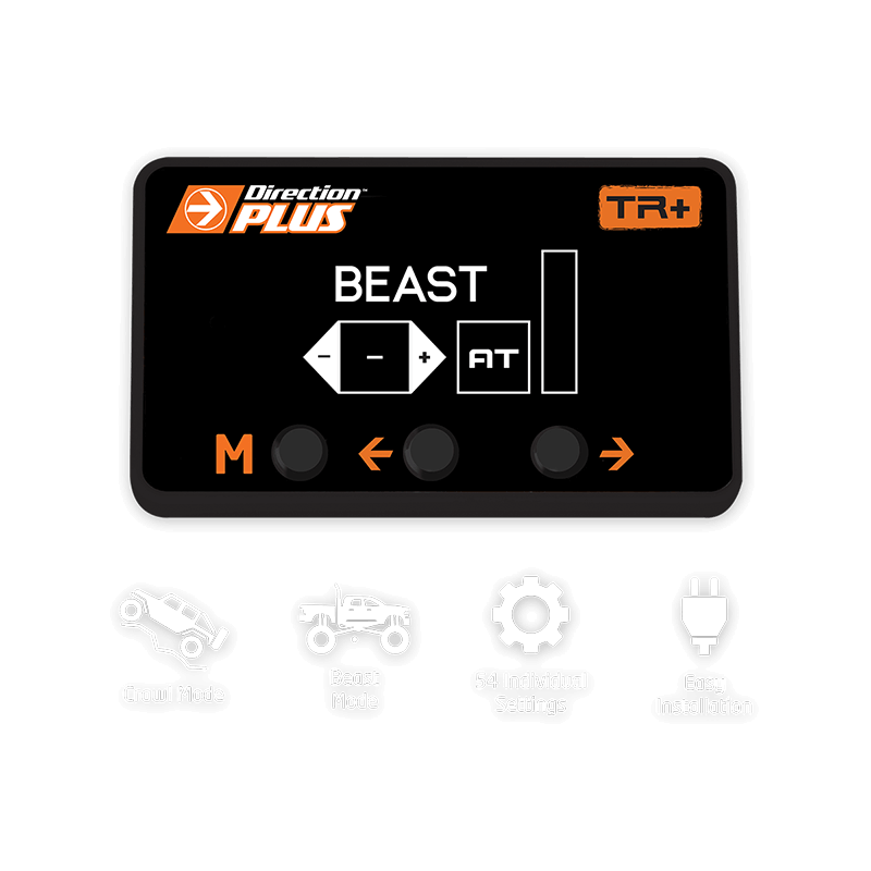 Direction-Plus  TR+ Throttle Controller WRANGLER / GRAND CHEROKEE (TR0985DP)