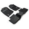 TJM DEEP DISH CAR MATS FOR FORD RANGER NEXT GEN 22+ SUPERCAB XLT FD104-01-3D