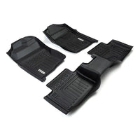 TJM DEEP DISH CAR MATS FOR FORD RANGER NEXT GEN 22+ SUPER CAB XL FD105-02-3D