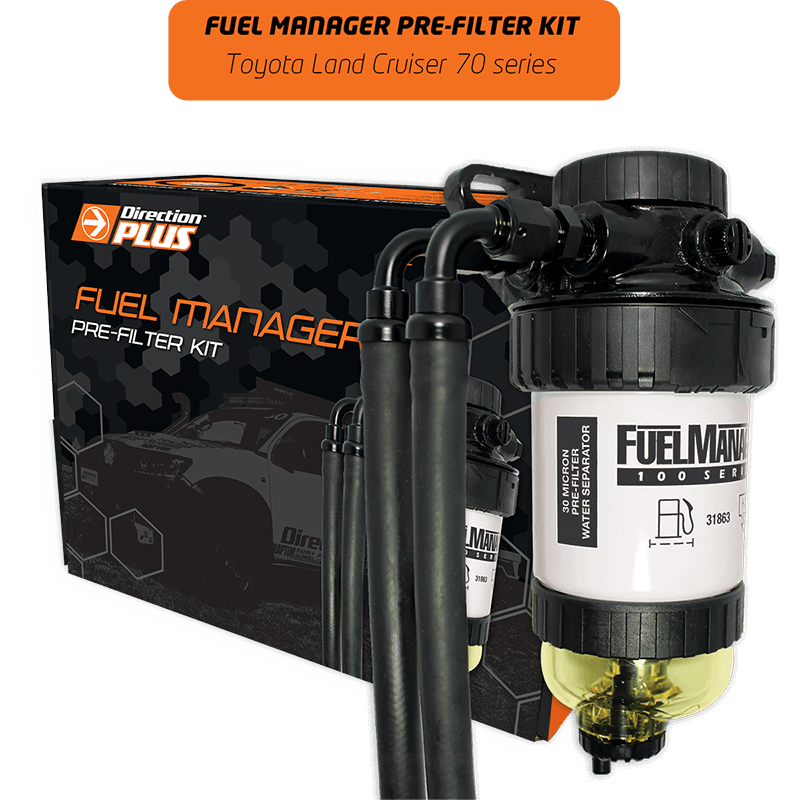 Direction-Plus  Fuel Manager Pre-Filter Kit LAND CRUISER 70 SERIES (FM642DPK)