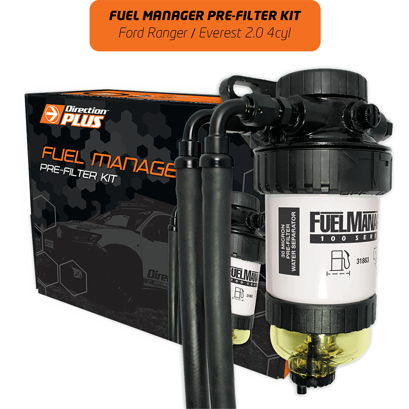 Direction-Plus  Fuel Manager PRE-FILTER KIT FORD RANGER / EVEREST BI-TURBO (FM664DPK)