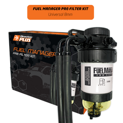 Direction-Plus  Universal 8mm Fuel Manager Pre-Filter Kit (FM804DPK)