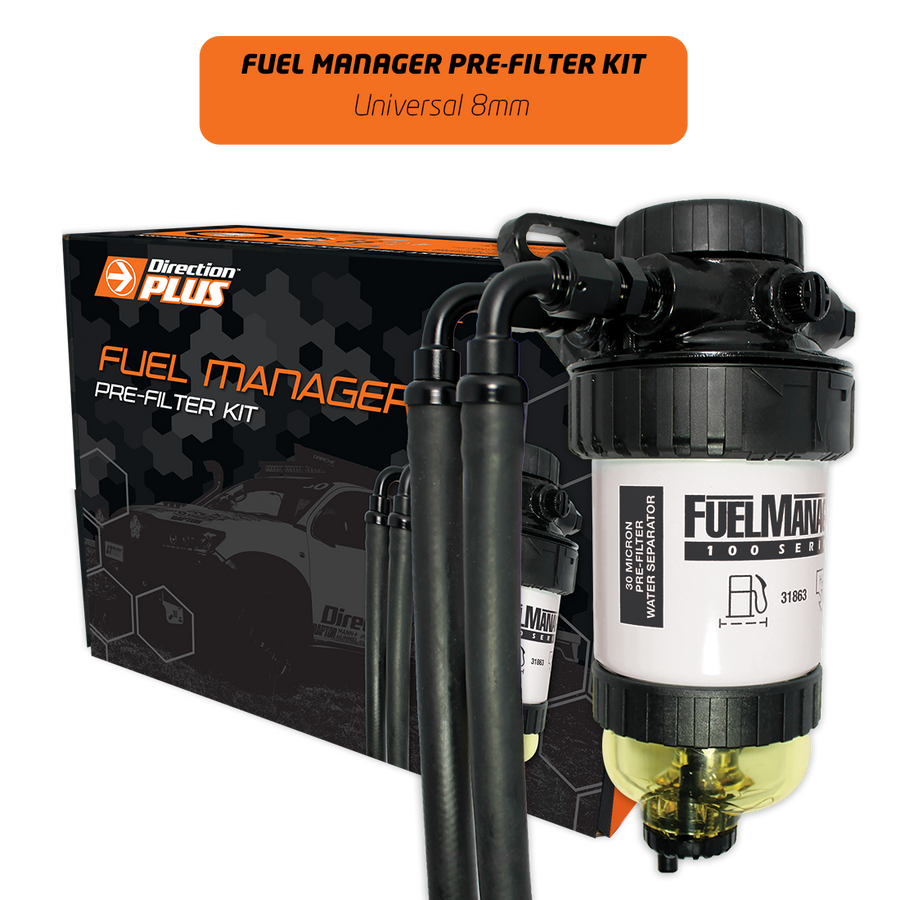 Direction-Plus  Universal 8mm Fuel Manager Pre-Filter Kit (FM804DPK)