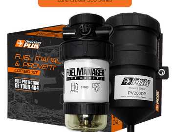 Direction-Plus  Fuel Manager Pre-Filter + Catch Can Kit LAND CRUISER 300 SERIES (FMPV635DPC)