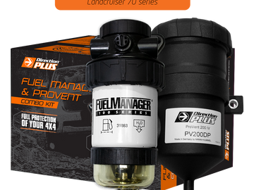 Direction-Plus  Fuel Manager Pre-Filter+Catch Can Kit LAND CRUISER 70 (FMPV648DPK)