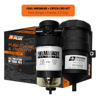 DIRECTION-PLUS FUEL MANAGER PRE-FILTER+CATCH CAN KIT EVEREST FORD RANGER BI-TURBO (FMPV664DPK)