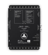 JL AUDIO Oem Integration Dsp With Automatic Time Correction & Digital Eq (8-Channel Inputs/2-Channel Stereo Rca Outputs/1 Digital Optical Output) - FIX-82