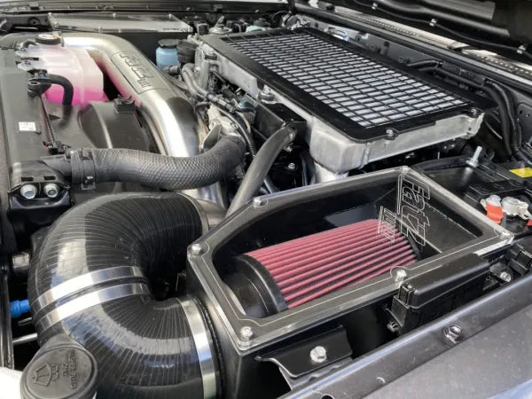 Fatz Fabrication VDJ70 Dual snorkel, Dual Airbox Kit with full intake to turbo inlet. Polished snorkels, G350/500 turbo -FFVDJ-SNAB-DAB-KT-POL-GT-KT