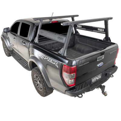 HSP Load Rack Ladder Rack suits PX Ranger/Raptor
Fits Dual Cab Tub - Full set (Front & Rear Legs + Joiner Bar) -LR-T-S