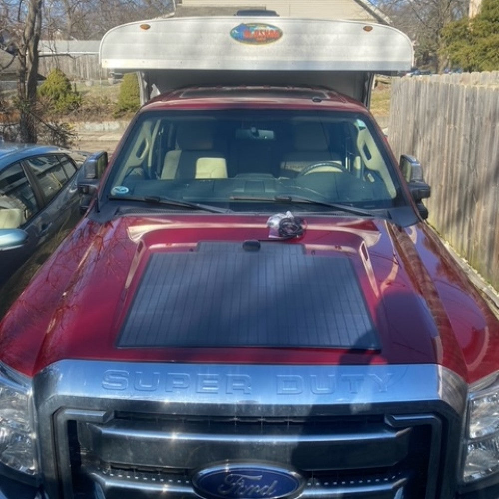 VSS Bonnet Solar Panel - Ford Super Duty F250, F350, F450, F550 (2011 – 2016) 95-Watts