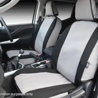 MSA 4X4 D-MAX SX/LS SINGLE CAB FRONT SEAT COVERS- 21006