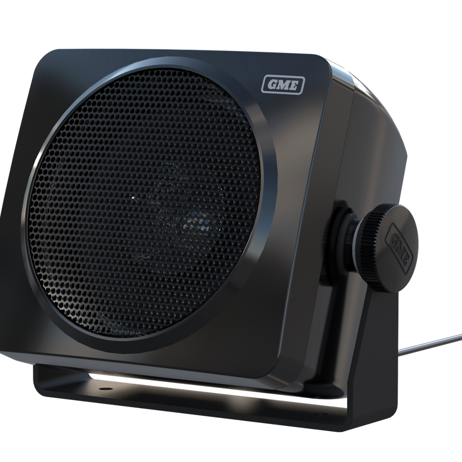 GME 3 Inch Marine Box Speakers Pair - Black